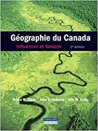 geographie du canada influences et liaisons 2e edition meaning